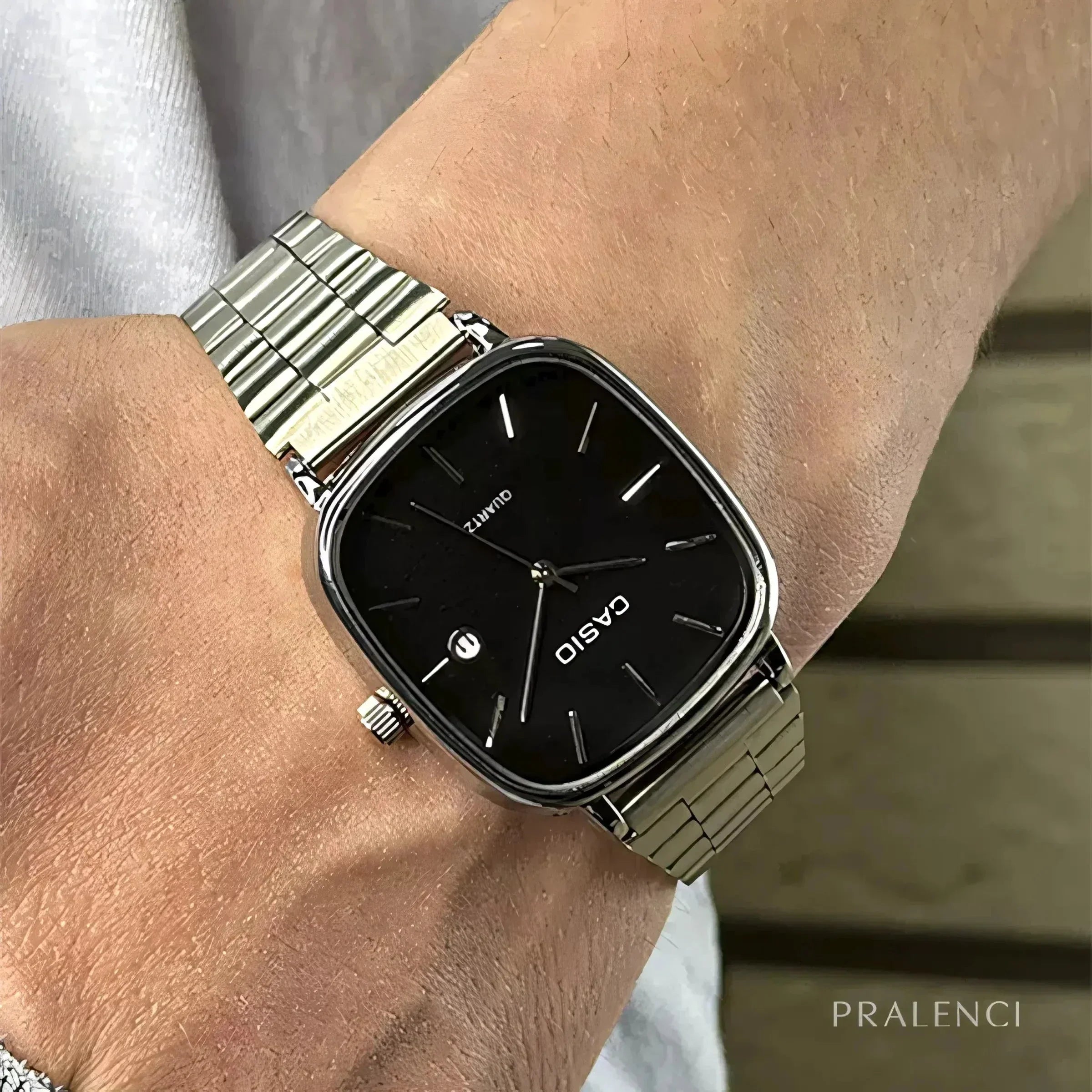 C A S I O Luxurious 36mm Watch - Water Resistant | Transferred steel Relógio CASIO Luxurious 36mm - Unissex Resistente à água | Aço Inoxidável Luxvian