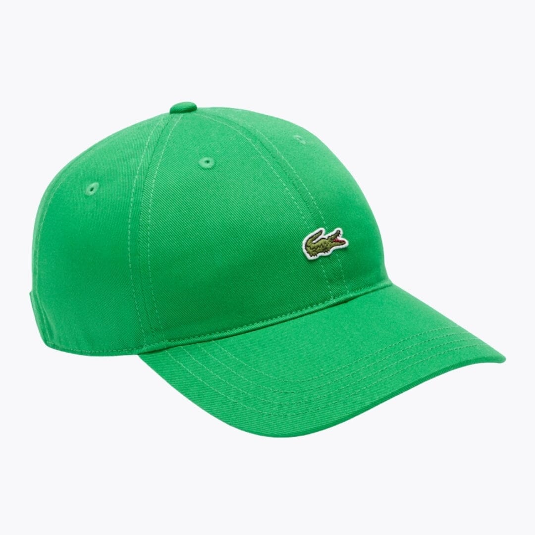 LC Cotton Twill Cap Lacoste Luxvian Green