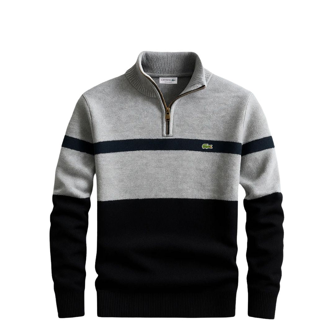 LC Le Heritage Pull Lacoste Luxvian Gris S