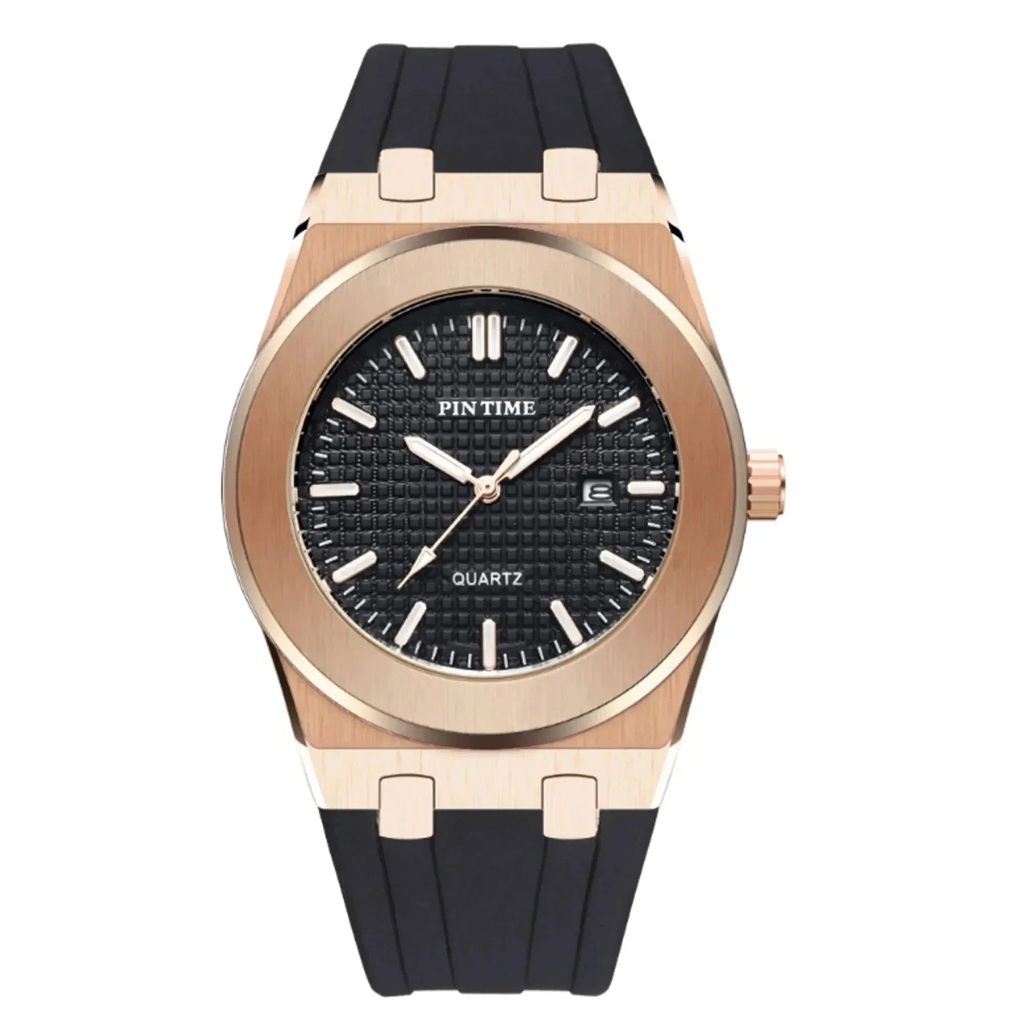 POEDAGAR Watch Pintime Poedagar Aurev rose gold