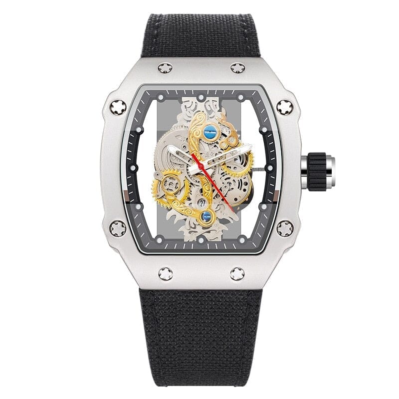 POEDAGAR Watch Skeleton Mech Poedagar Aurev