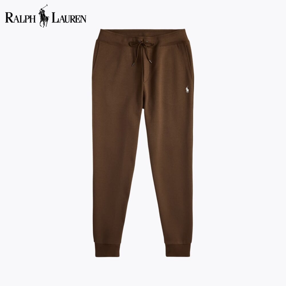 RL Double-Knit Jogger Pant Ralph Lauren Luxvian Branch Brown 28