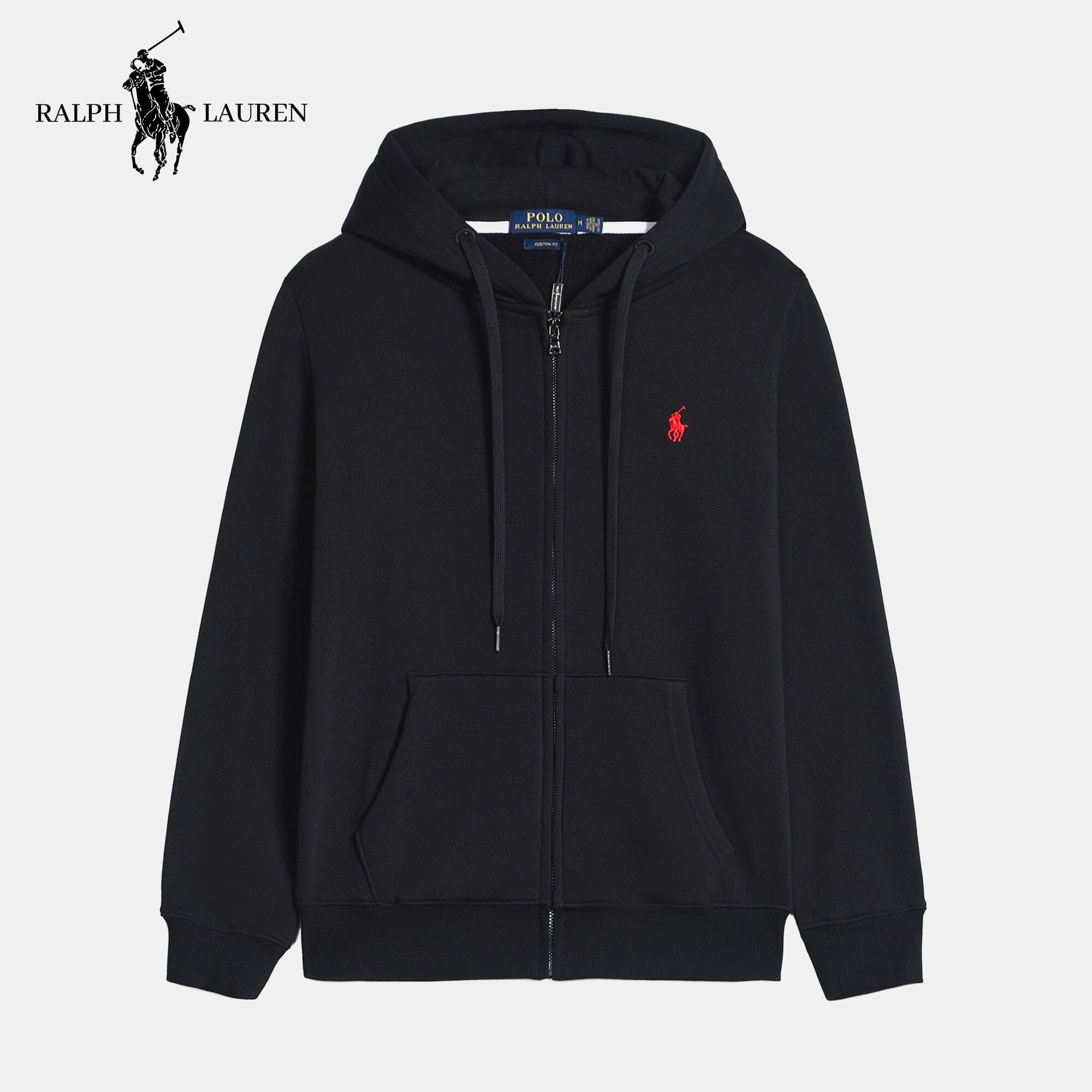 RL Men's Classic Hoodie Ralph Lauren Luxvian Black S