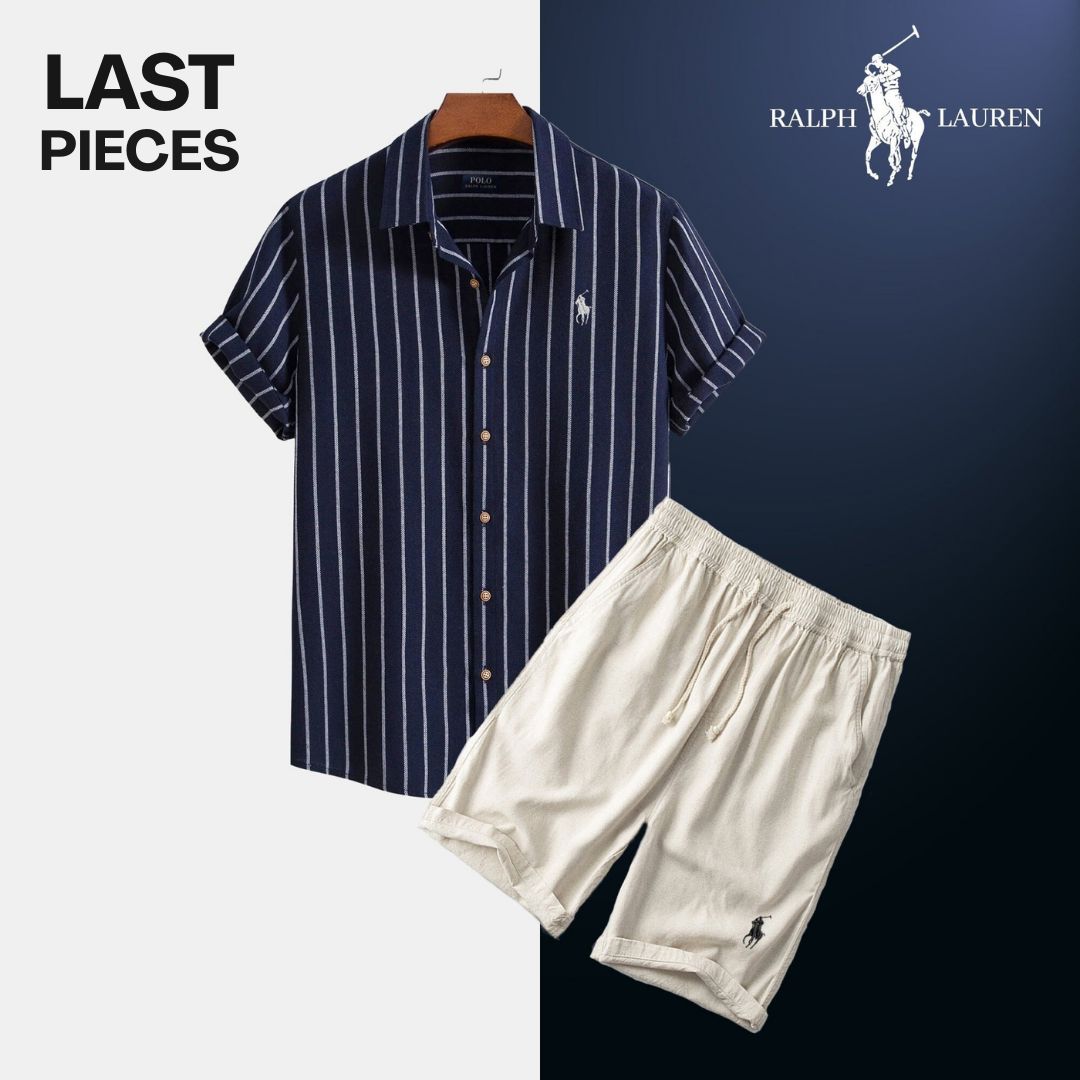 RL Men's Signature Set – Limited Edition Ralph Lauren Aurev Navy blue S