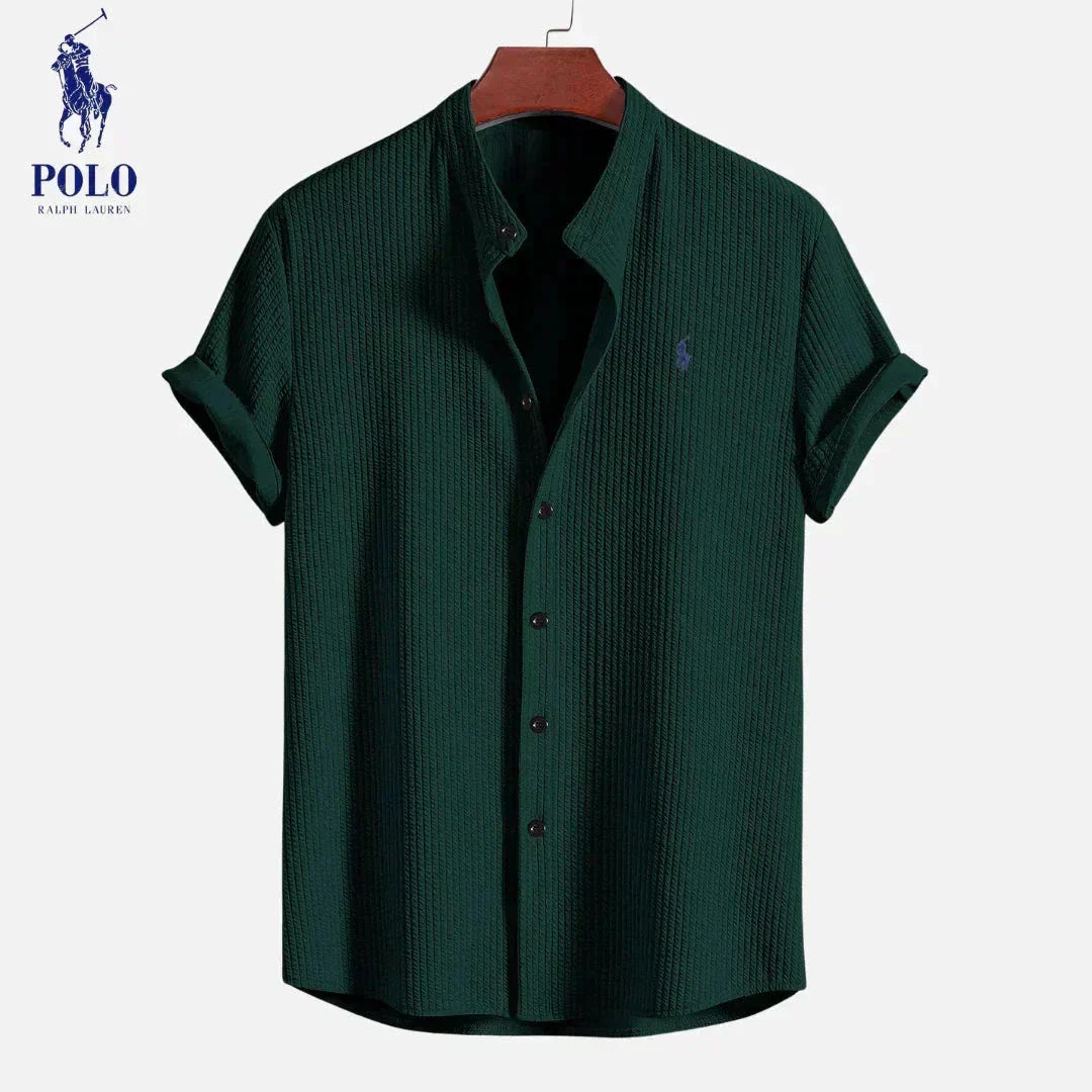 RL Men's Summer Shirt Ralph Lauren Aurev Green S