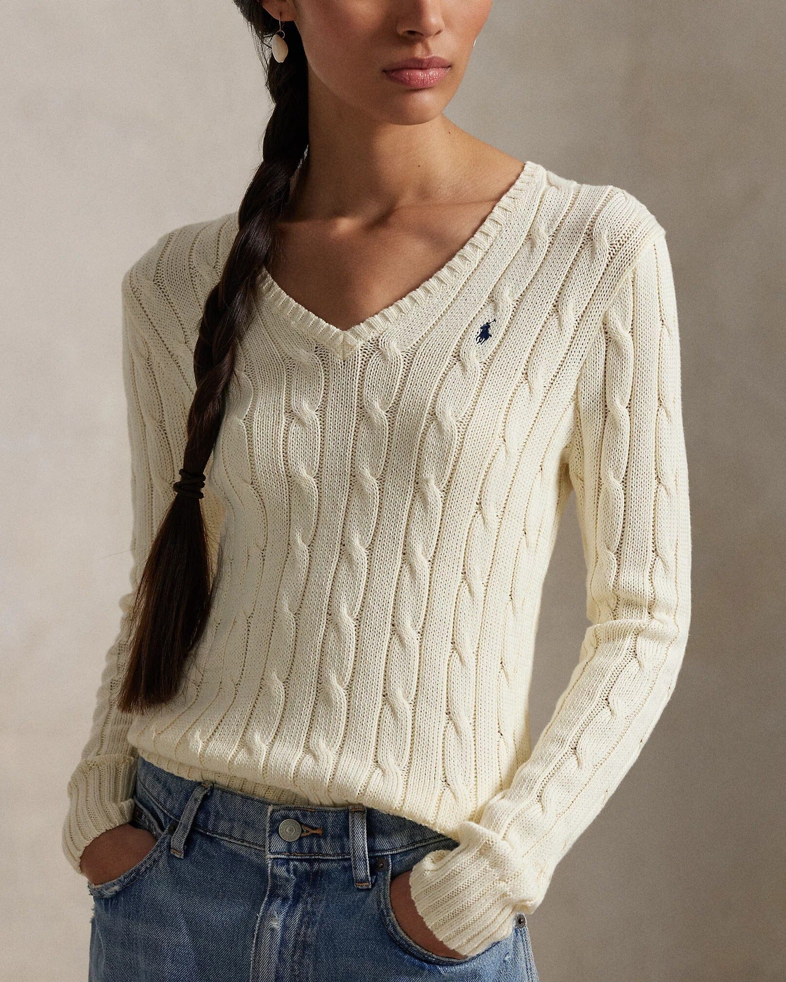 RL Sweater | V-Neck Ralph Lauren Luxvian
