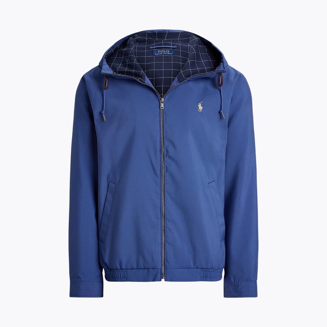 RL Twill Hooded Jacket Ralph Lauren Luxvian Old Royal S