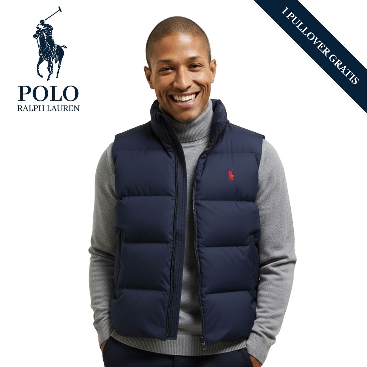 RL Weste + Gratis-Pullover (LAGERRĂUMUNG) Ralph Lauren Aurev