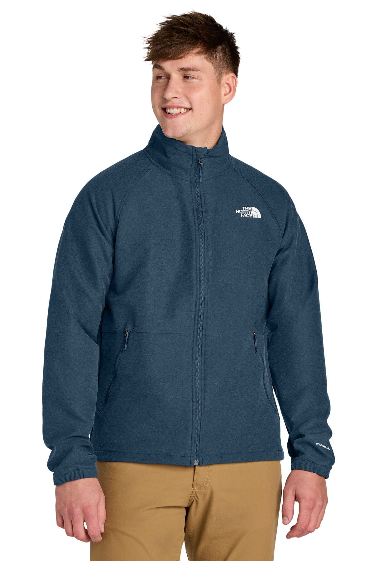 TNF Barr Lake Soft Shell Jacket The North Face Luxvian Shady Blue Dark Heather S
