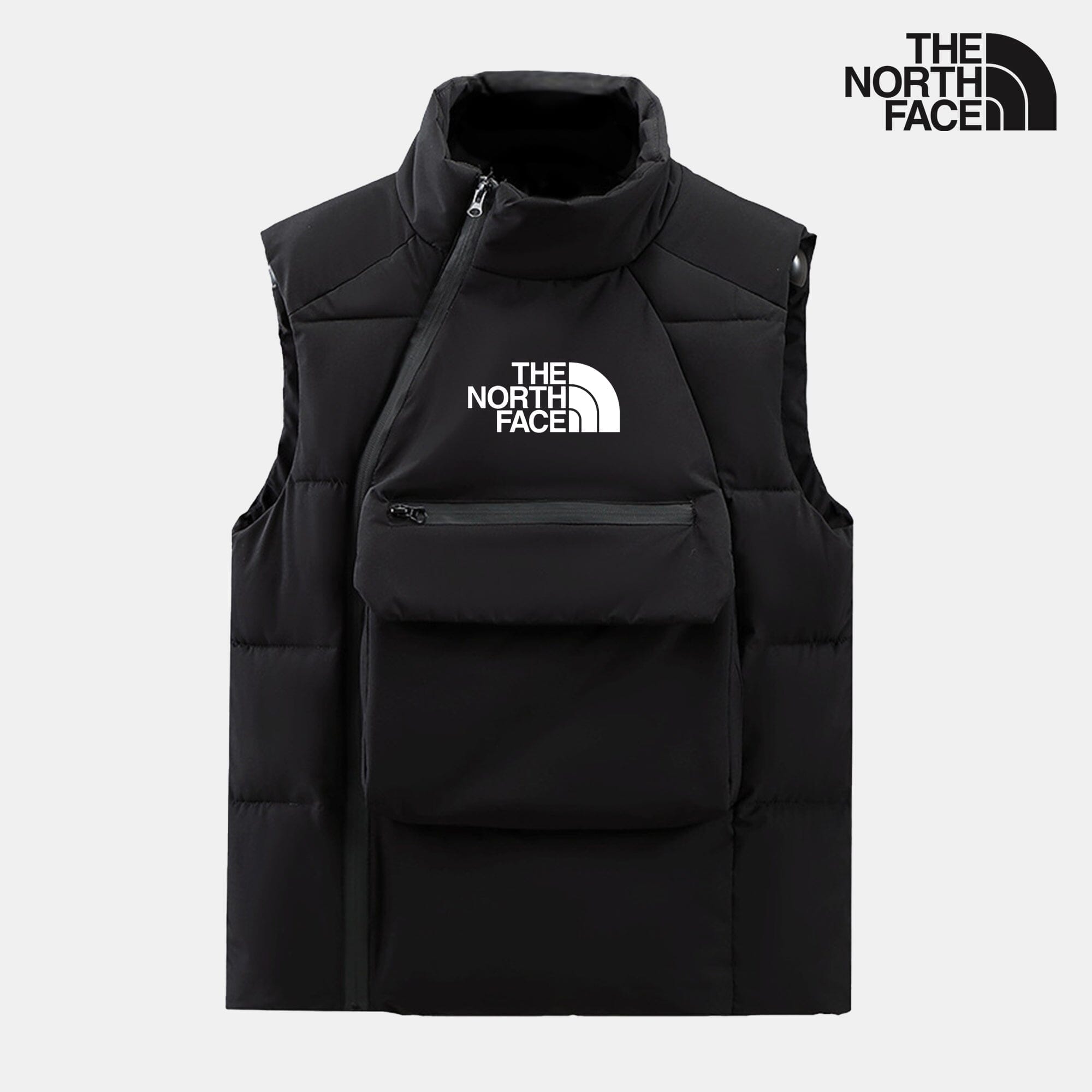 TNF Quilted Vest The North Face Aurev Black M