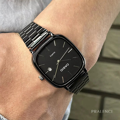 C A S I O Luxurious 36mm Watch - Water Resistant | Transferred steel Relógio CASIO Luxurious 36mm - Unissex Resistente à água | Aço Inoxidável Aurev 