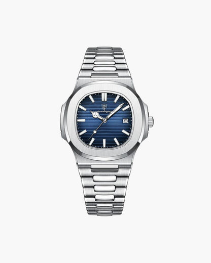 Genf Klassische Uhr (Wasserdicht) Luxvian Blau 