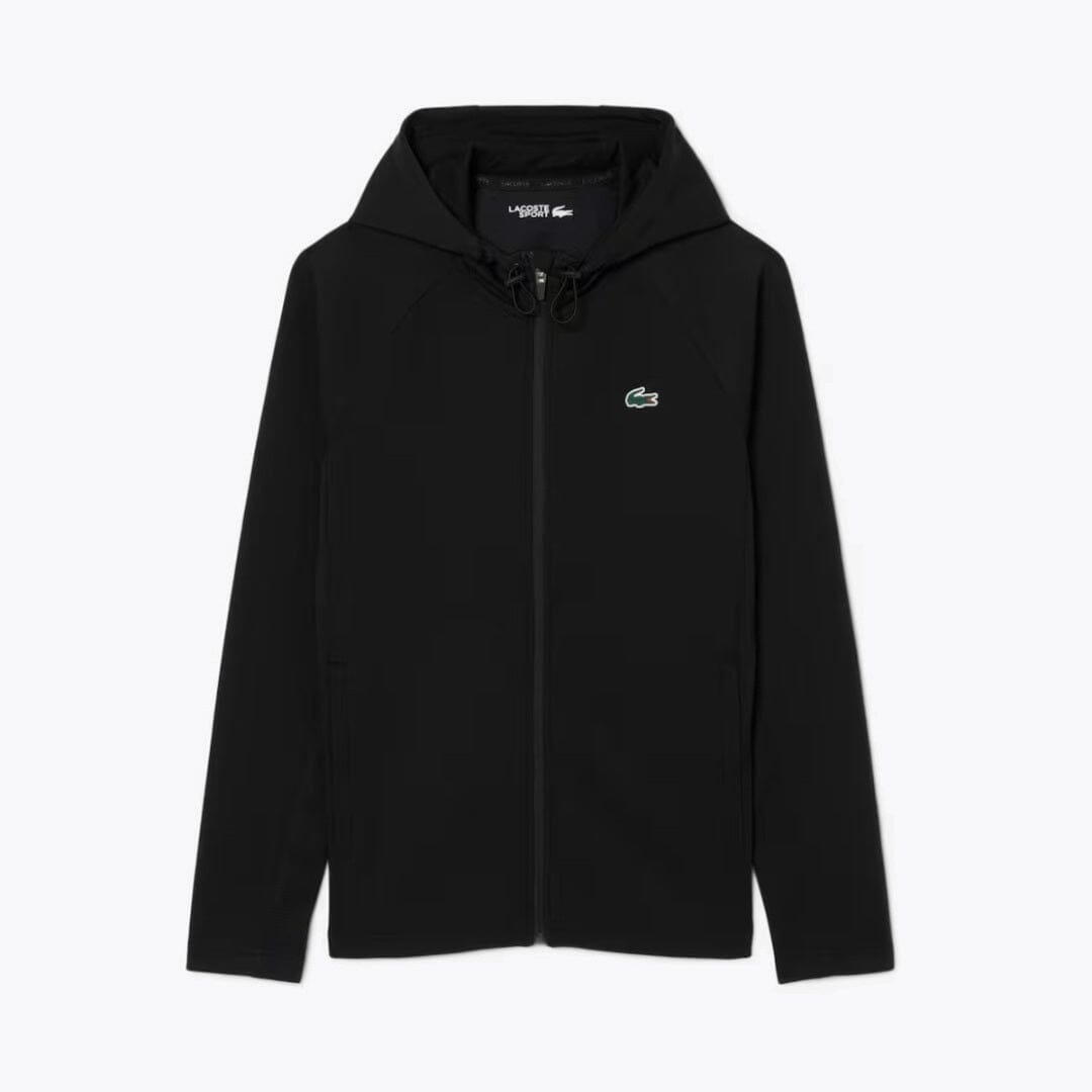 LC Breathable Sport Track Jacket Lacoste Aurev Black S 