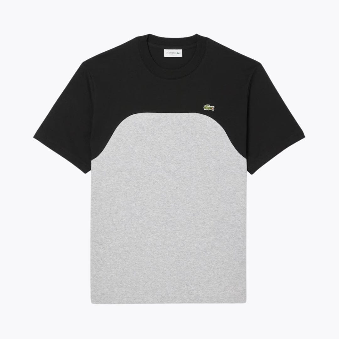 LC Cotton Jersey Colour-Block T-shirt Lacoste Aurev Grey / black S 
