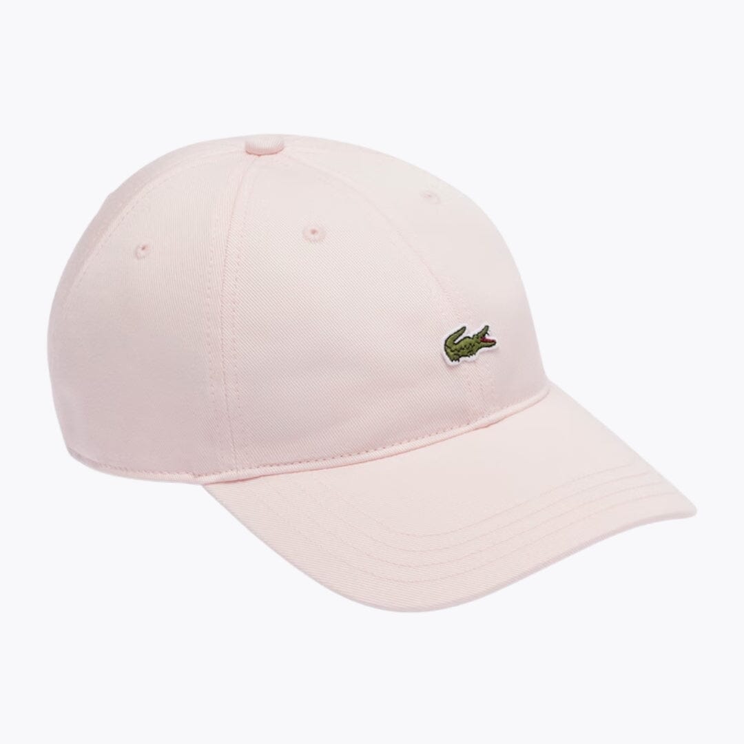 LC Cotton Twill Cap Lacoste Luxvian Light pink 