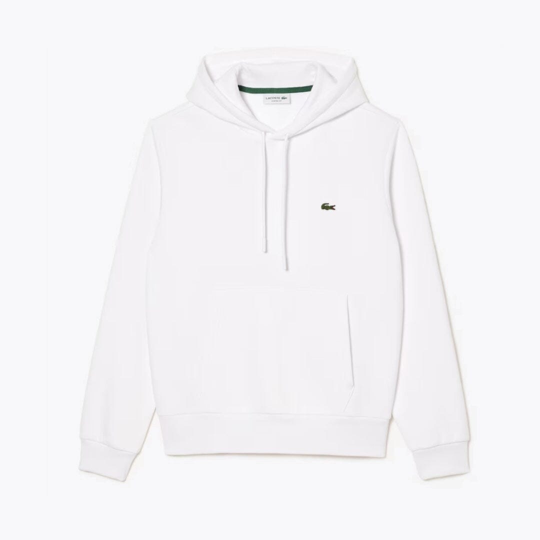 LC Fleece Hoodie Lacoste Aurev White S 