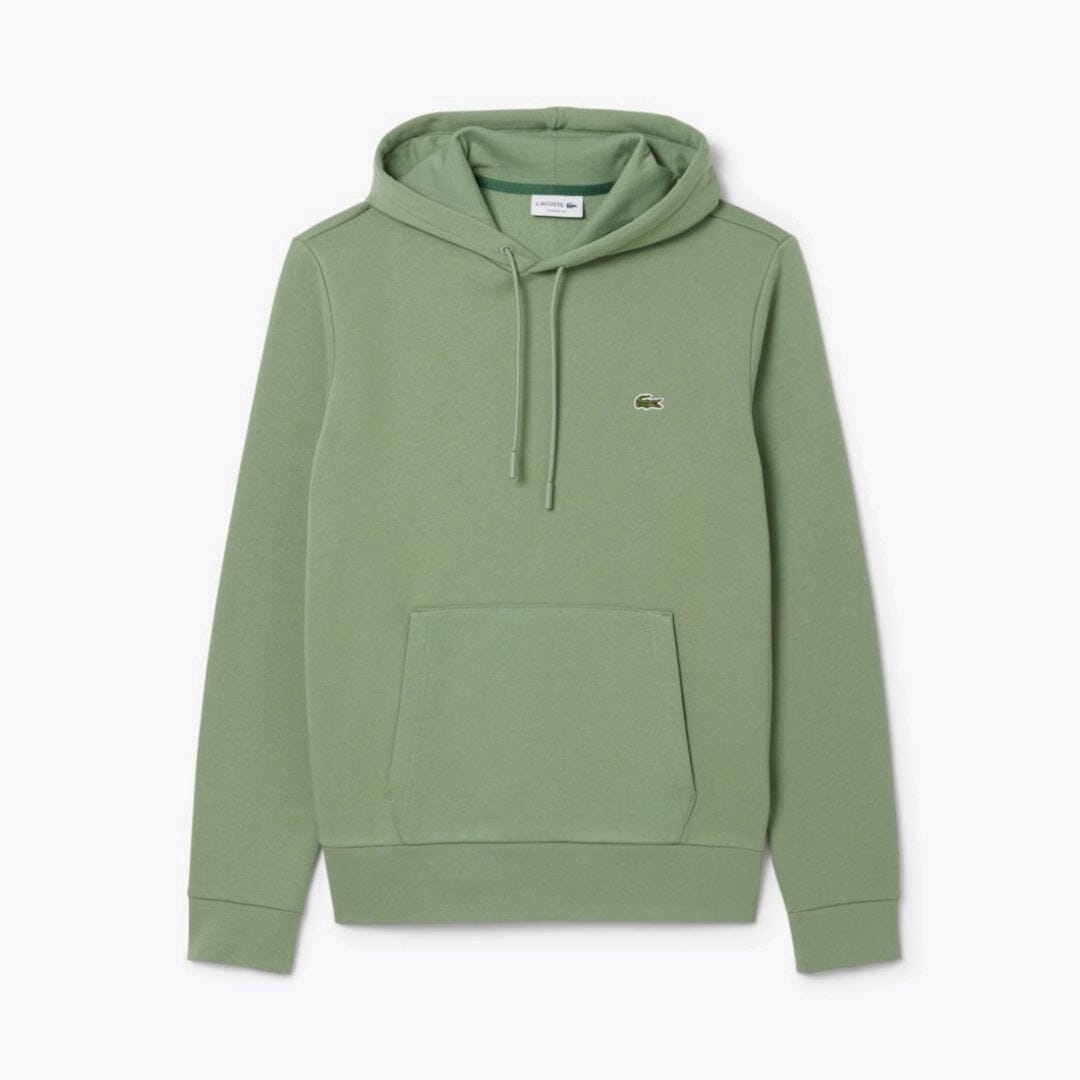 LC Fleece Hoodie Lacoste Luxvian Green S 