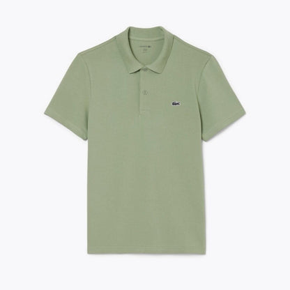 LC Regular Fit Cotton Blend Polo Shirt Lacoste Luxvian Green S 