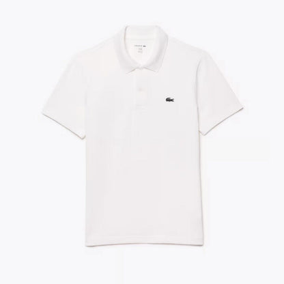LC Regular Fit Cotton Blend Polo Shirt Lacoste Luxvian White S 
