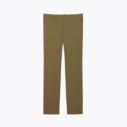 LC Slim Fit Stretch Commuter Pants Lacoste Aurev Khaki green S 