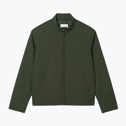 LC Water-Repellent Harrington Windbreaker Jacket Lacoste Luxvian Bottle green S 