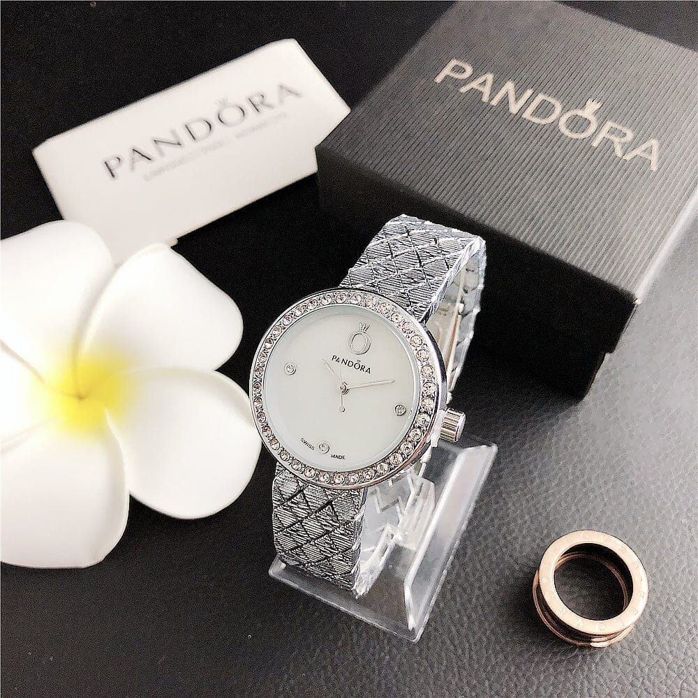 P A N D O R A Minimalist Glamour Pandora Aurev Silver 