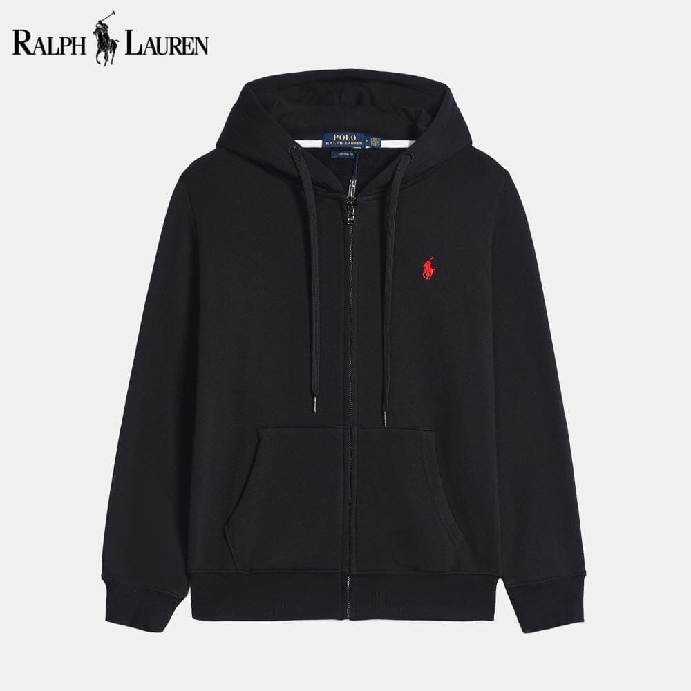 RL Classic Essential Cotton Hoodie Ralph Lauren Luxvian Black S 