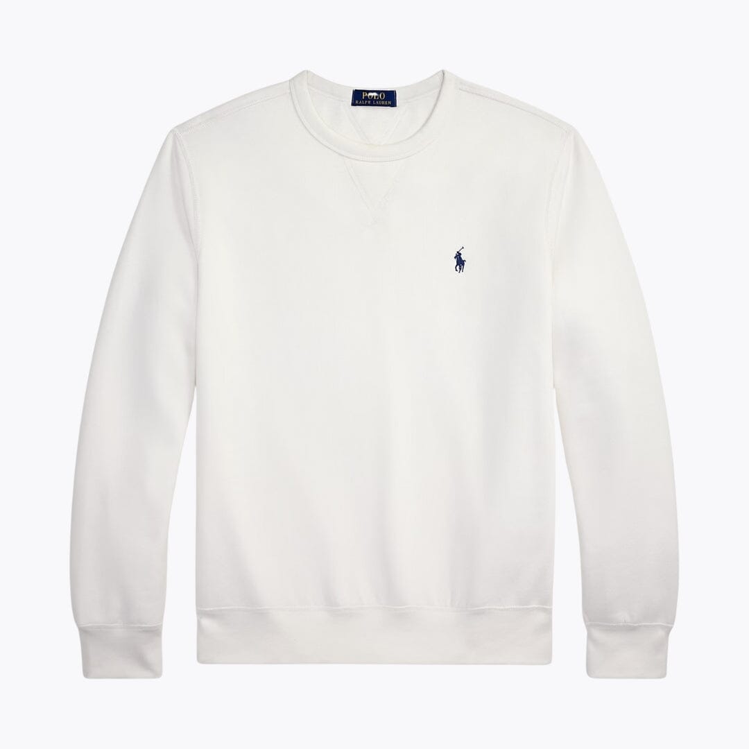 RL Fleece Sweatshirt Ralph Lauren Luxvian White S 