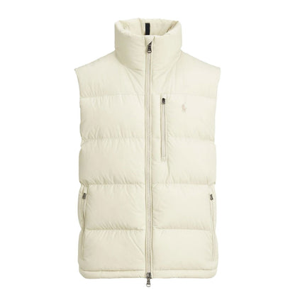 RL | Gilet Signature Homme – Déstockage Ralph Lauren Luxvian Crème Luxe XS 