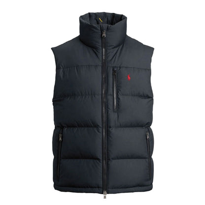 RL | Gilet Signature Homme – Déstockage Ralph Lauren Luxvian Noir Intemporel XS 