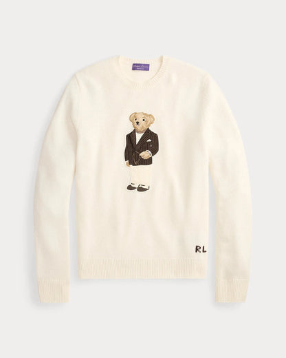 RL Sweater | Polo Bear Cashmere Sweater Ralph Lauren Luxvian 