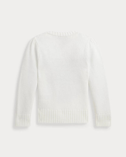 RL Sweater | Polo Bear Cotton Sweater Deckwash W Ralph Lauren Luxvian 