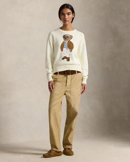 RL Sweater | Polo Bear Cotton Sweater Ralph Lauren Luxvian 