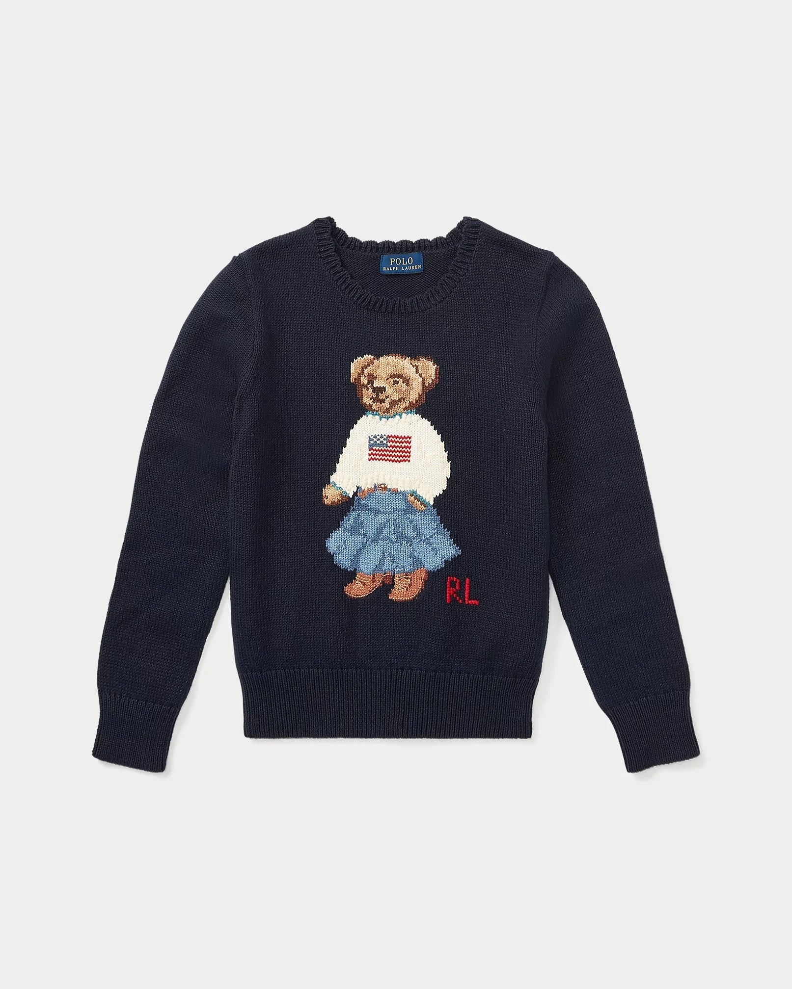 RL Sweater | Polo Bear Cotton Sweater Ralph Lauren Luxvian 