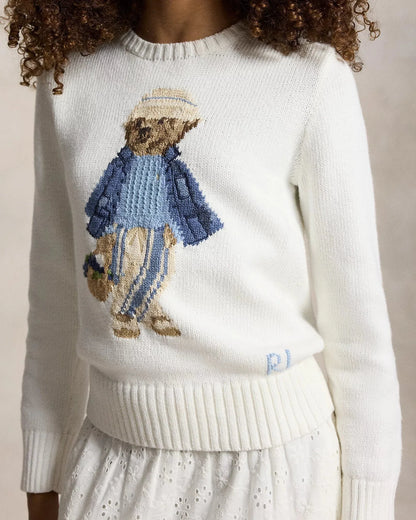 RL Sweater | Polo Bear Cotton Sweater Ralph Lauren Luxvian 