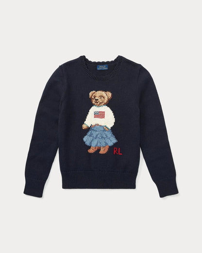 RL Sweater | Polo Bear Cotton Sweater Ralph Lauren Luxvian 