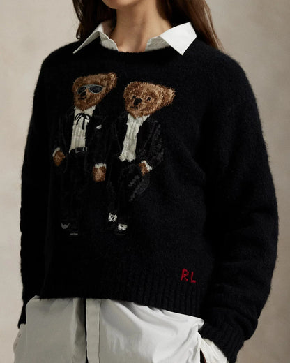 RL Sweater | Polo Bear Cotton Sweater Ralph Lauren Luxvian 