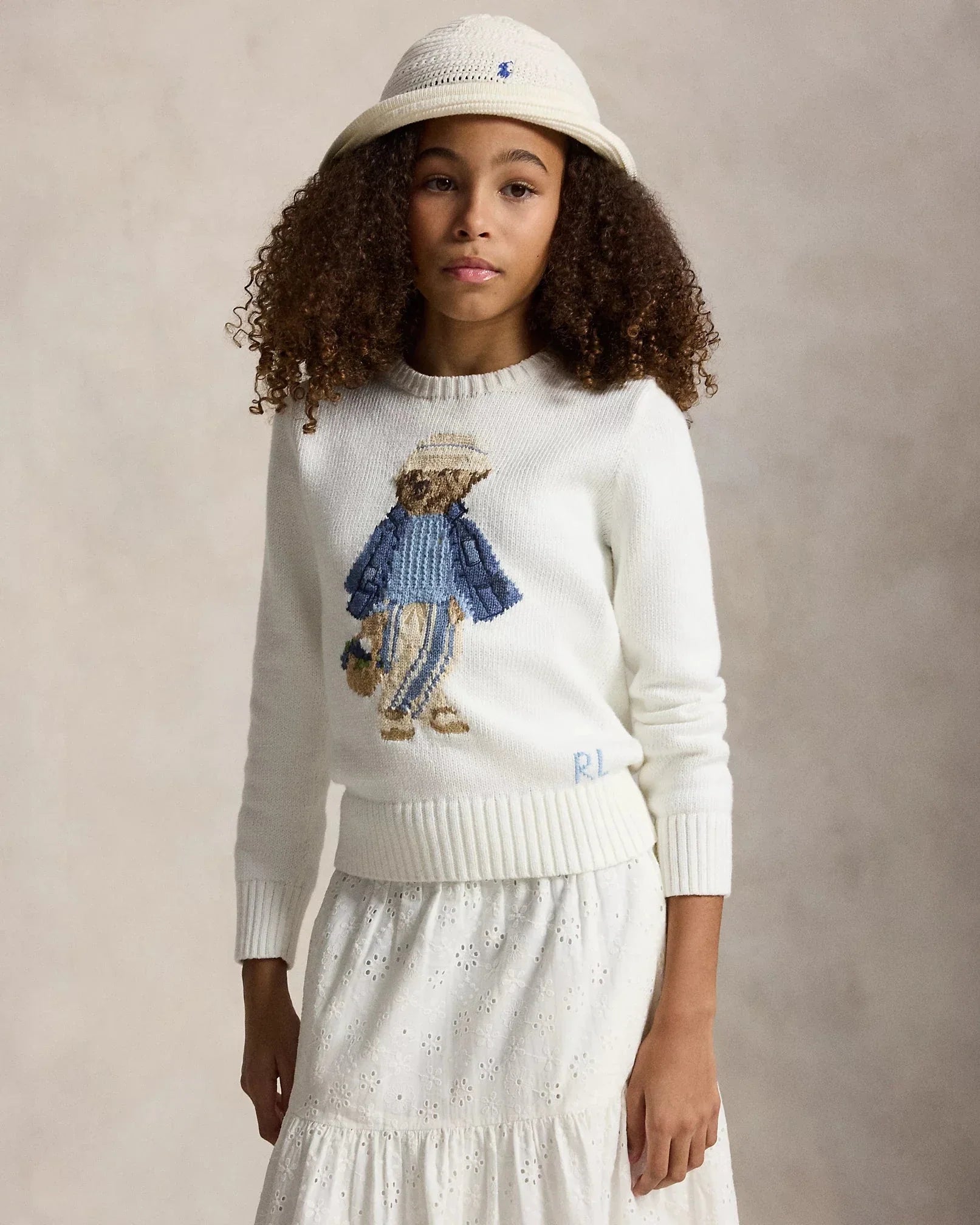 RL Sweater | Polo Bear Cotton Sweater Ralph Lauren Luxvian 
