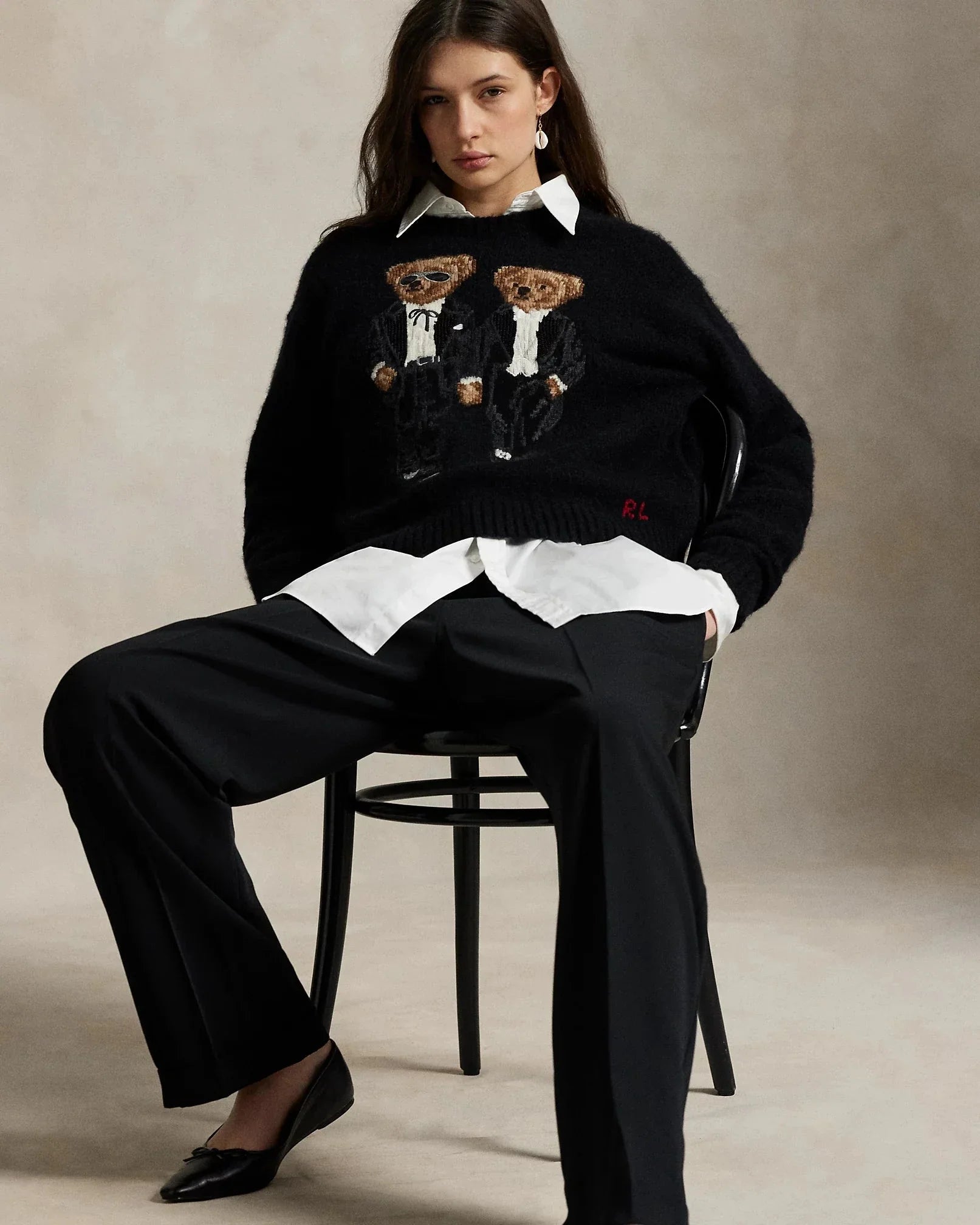 RL Sweater | Polo Bear Cotton Sweater Ralph Lauren Luxvian 