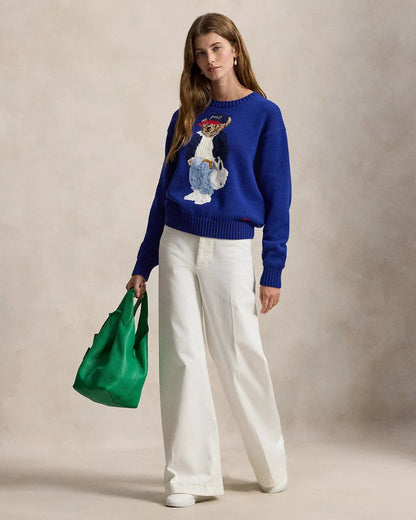 RL Sweater | Polo Bear Cotton Sweater Ralph Lauren Luxvian 