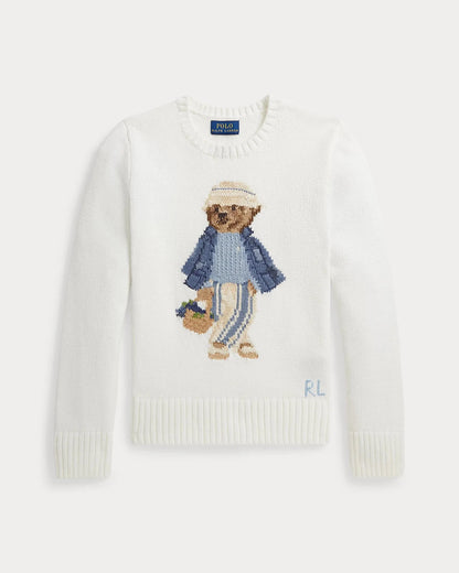 RL Sweater | Polo Bear Cotton Sweater Ralph Lauren Luxvian 