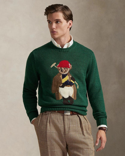 RL Sweater | Polo Bear Rollneck Sweater New Forest Ralph Lauren Luxvian 