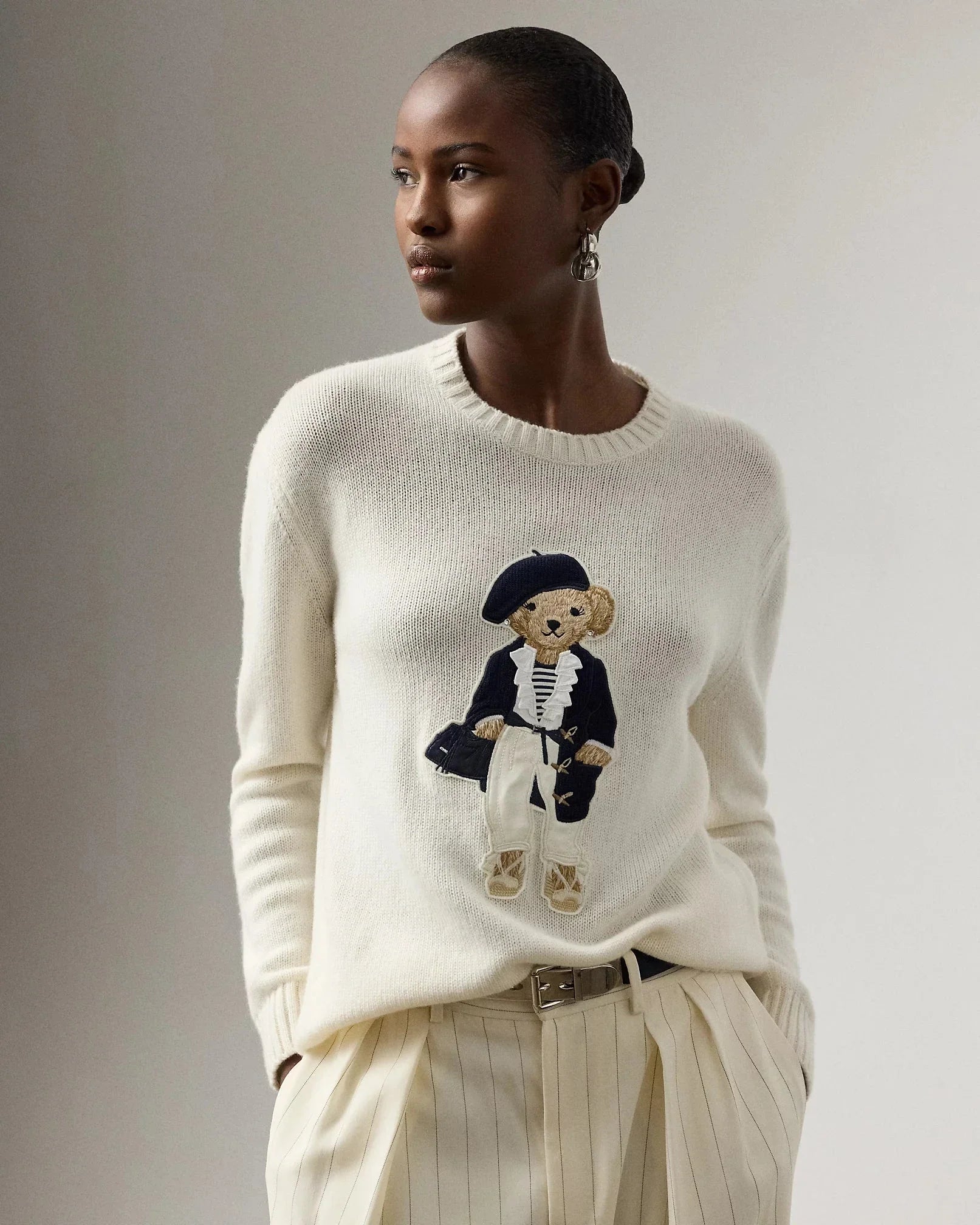RL Sweater | Pre-Spring Polo Bear Cashmere Sweater Ralph Lauren Luxvian 