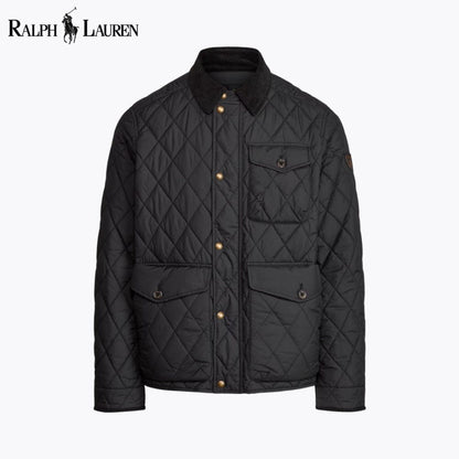 RL The Beaton Quilted Jacket Ralph Lauren Aurev Black S 