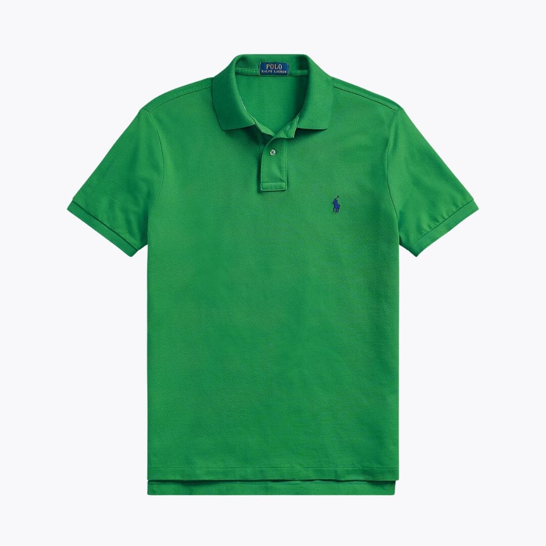 RL The Iconic Mesh Polo Shirt Ralph Lauren Luxvian Billiard/Blue S 
