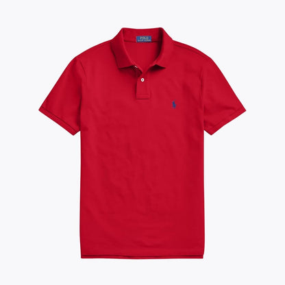 RL The Iconic Mesh Polo Shirt Ralph Lauren Luxvian Red S 