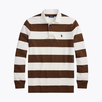 RL The Iconic Rugby Shirt Ralph Lauren Aurev Pale Russet/Cream S 