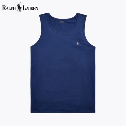 RL Washed Jersey Tank Ralph Lauren Luxvian Blue Navy S 