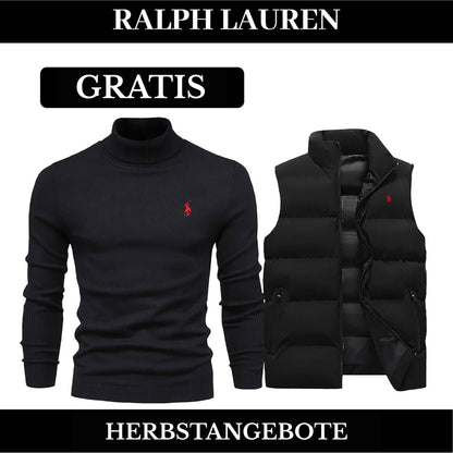 RL Weste + Gratis-Pullover (LAGERRÄUMUNG) Ralph Lauren Luxvian 