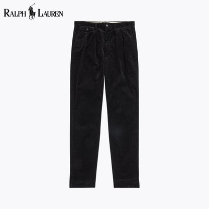 RL Whitman Relaxed Fit Corduroy Pant Ralph Lauren Luxvian Black 28 